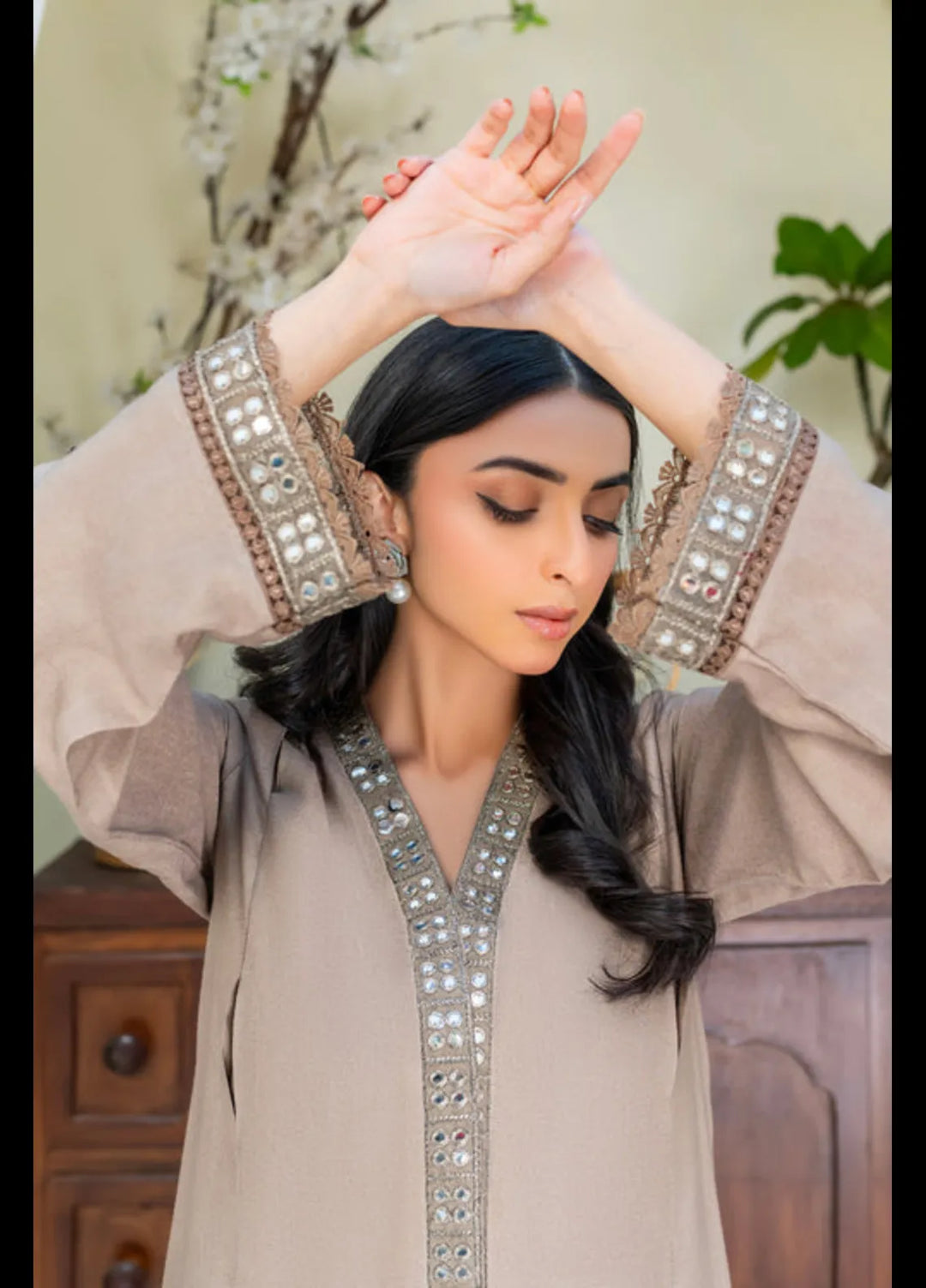 Soulwears Pret Embroidered Cotton Net 2 Piece Suit Wafa