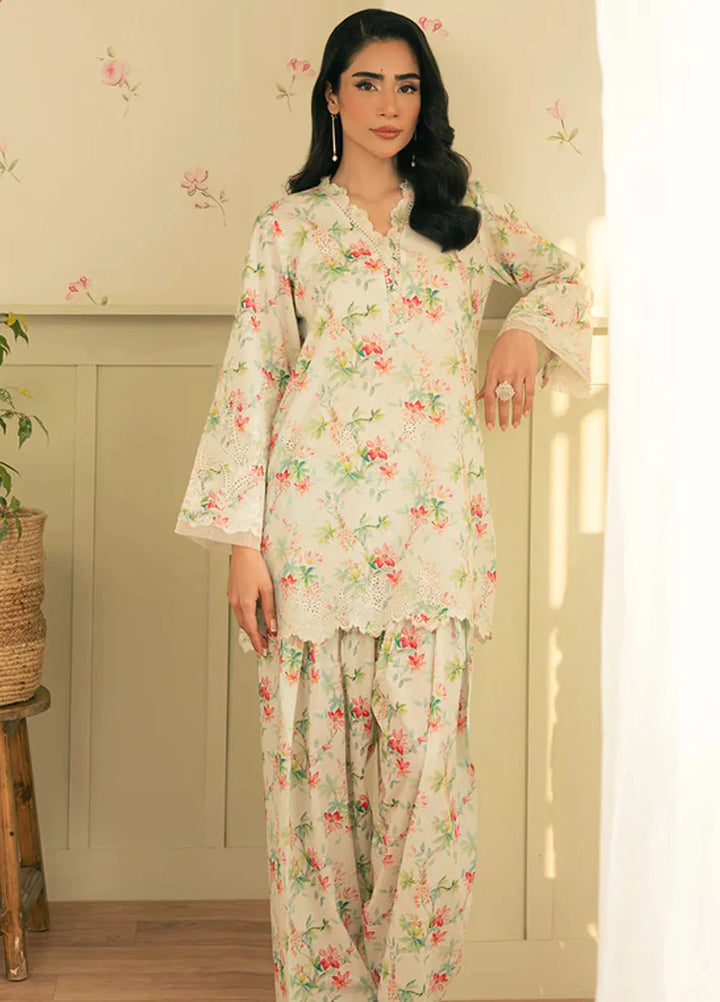Spring Summer by Sahar Pret Embroidered Cambric 2 Piece Suit Gilded Garden