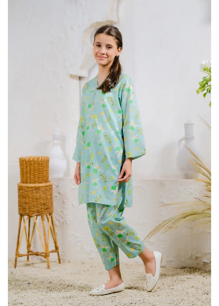 Sprinkles Pret Casual Lawn 2 Piece Suit Fairy Garden Glow
