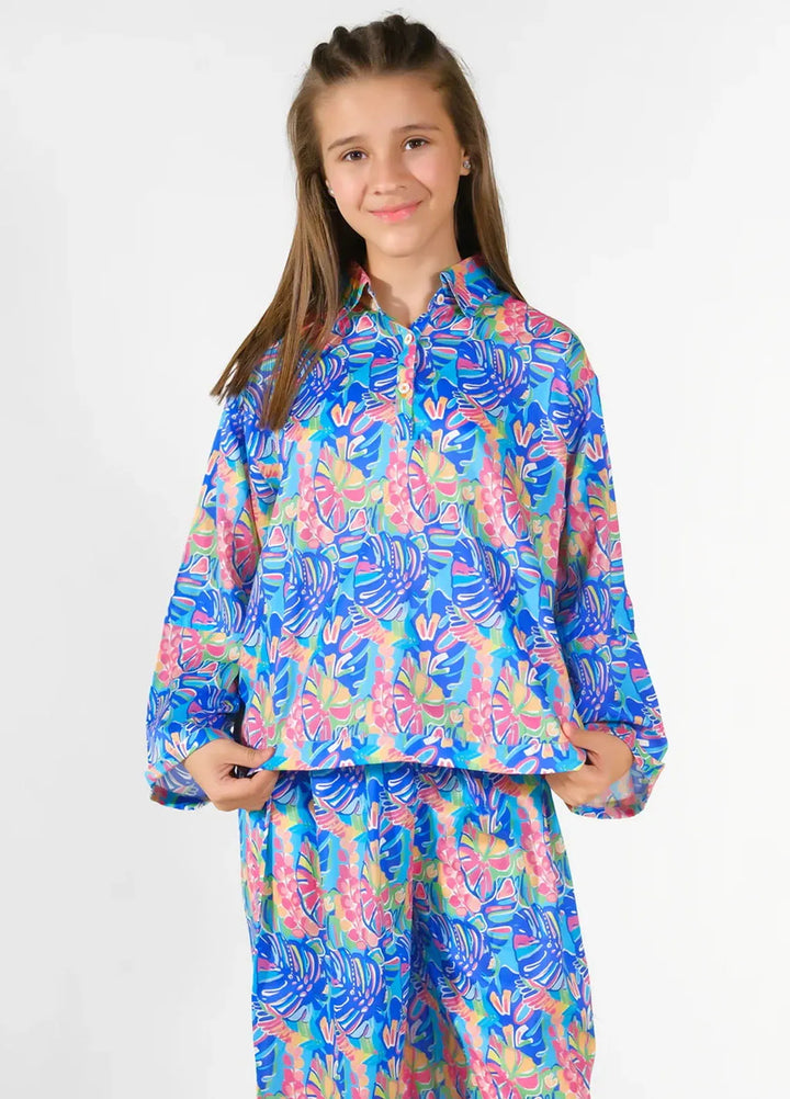 Sprinkles Pret Casual Lawn 2 Piece Suit Marine Vines