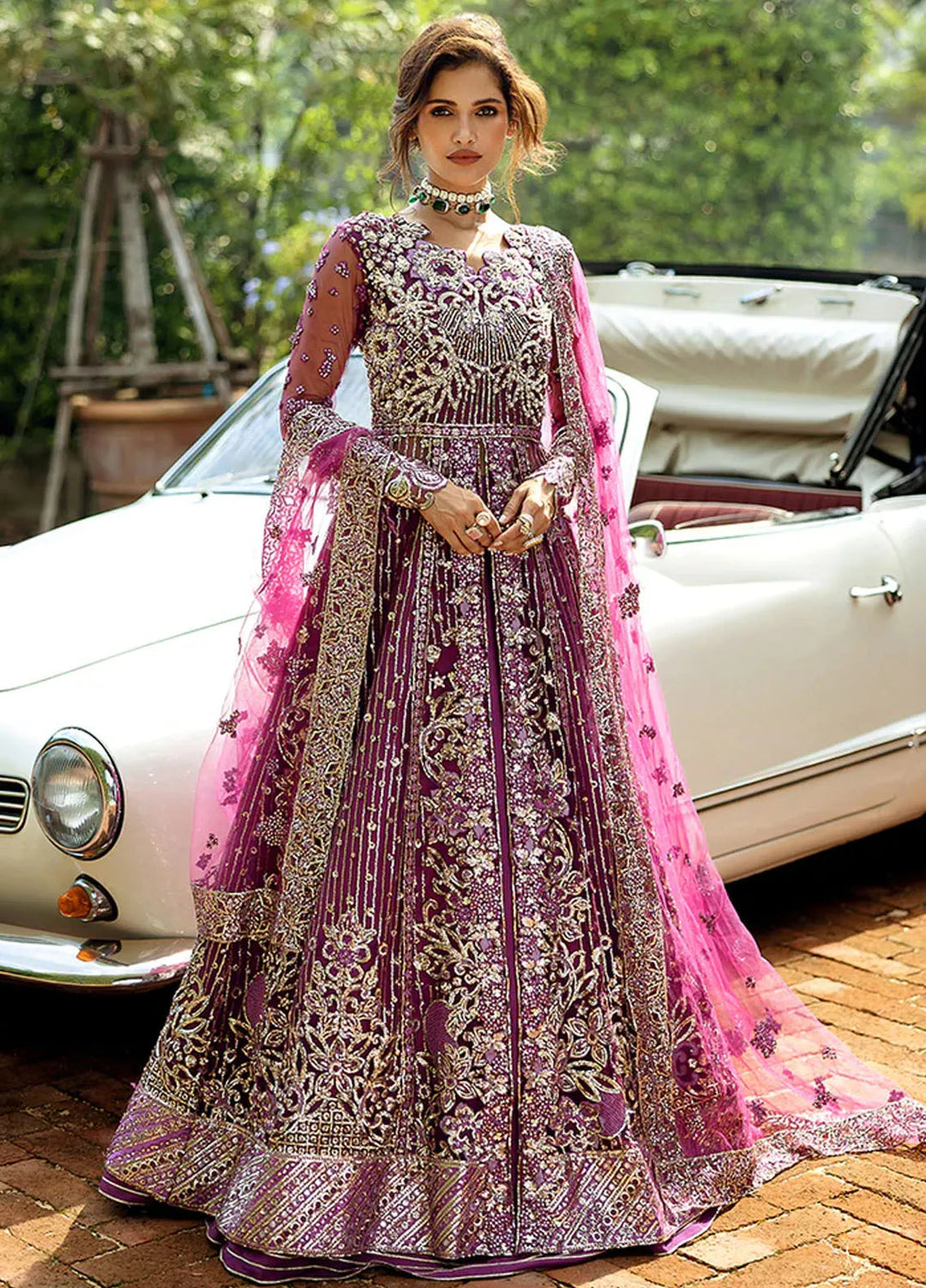 Stardust by Mushq Embroidered Net Suit Unstitched 4 Piece MQ24SW MWD-03 Startruck Elegance - Formal Collection