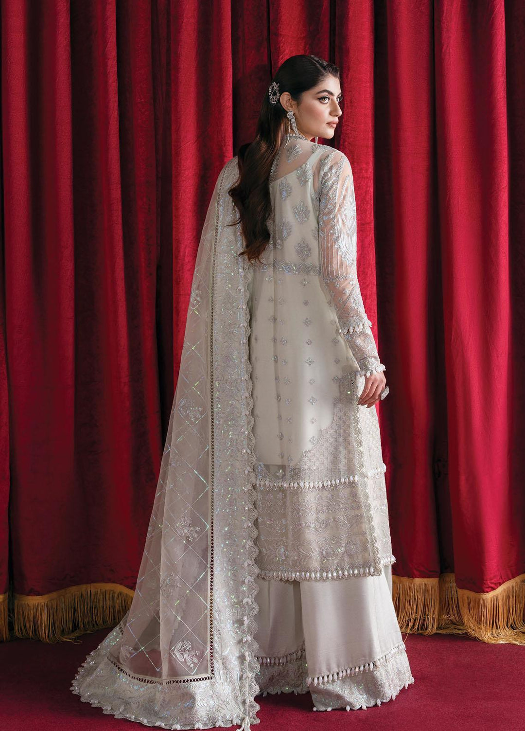 Starlet By Afrozeh Embroidered  Suits Unstitched 3 Piece AF23ST ASOS-V1-06 Chantilly - Luxury Collection
