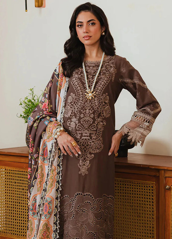 Stella By Mahnur Embroidered Khaddar Suit Unstitched 3 Piece MN24S D-05 A Mehrunisa - Winter Collection