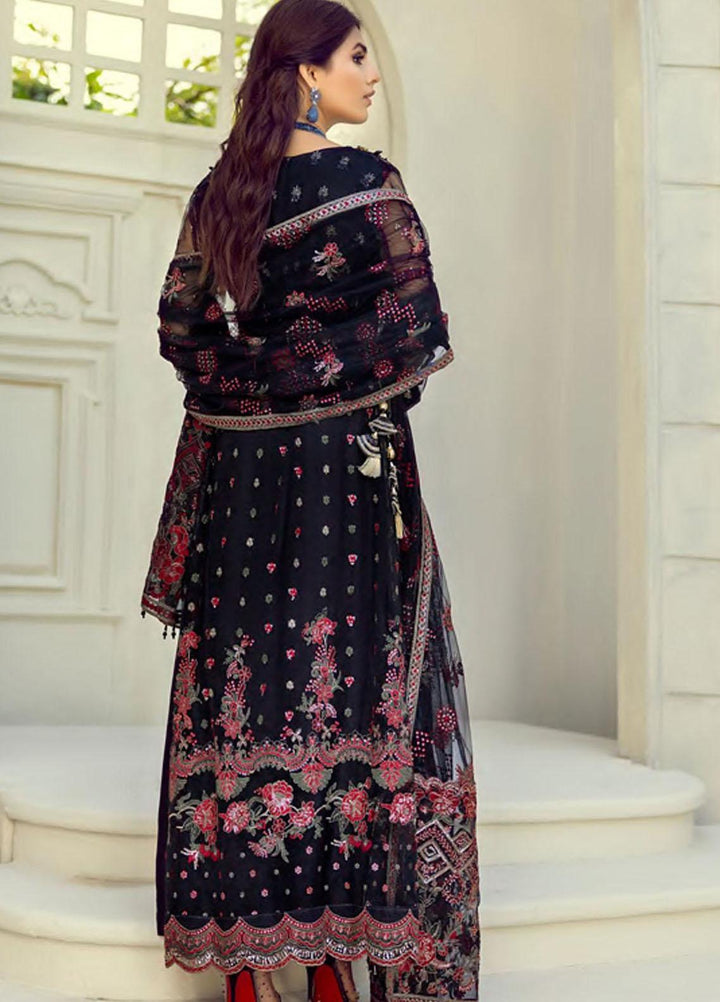 Al Zohaib Pret Embroidered Net 3 Piece Suit AZ22MF 07