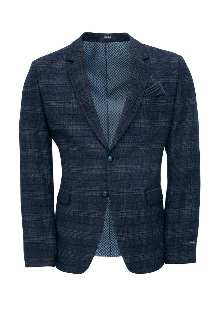 Stylish Garments Checkered Mens Coat - CC-16