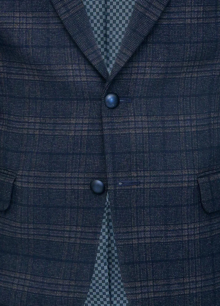 Stylish Garments Checkered Mens Coat - CC-16