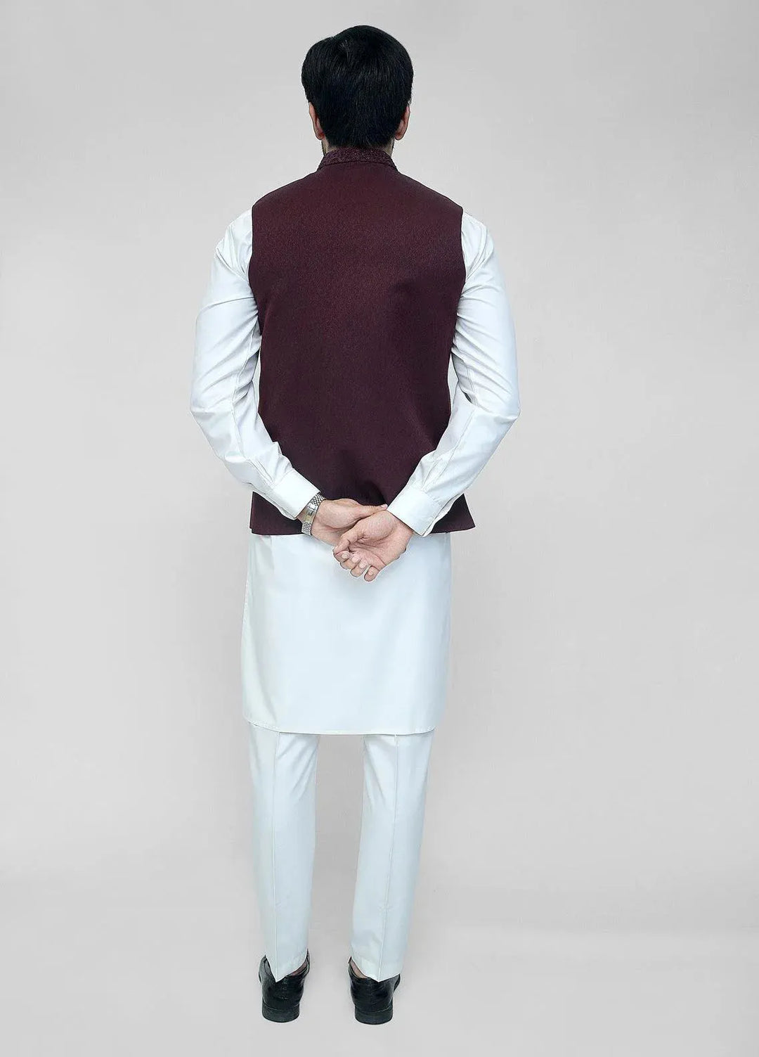 Stylish Garments Embroidered Mens Waistcoat - WO-2081