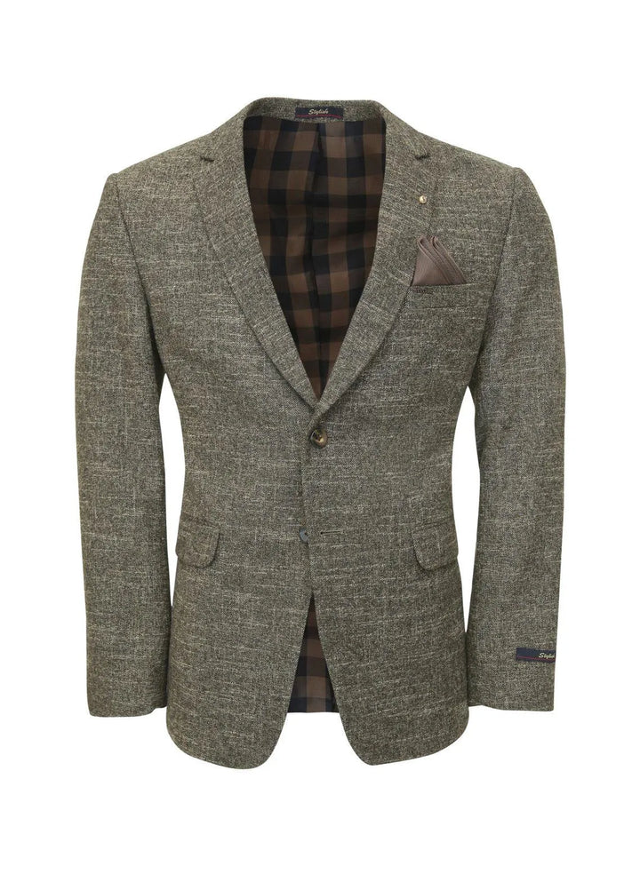Stylish Garments Textured Mens Coat - CC-08