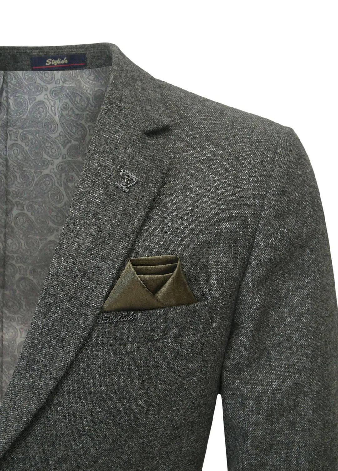 Stylish Garments Textured Mens Coat - CC-13