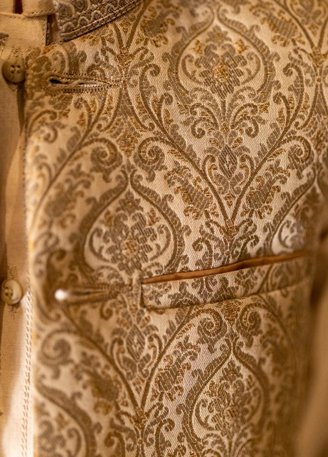 Stylish Wash N Wear Fancy Waistcoat Suit for Kids -  K-1985