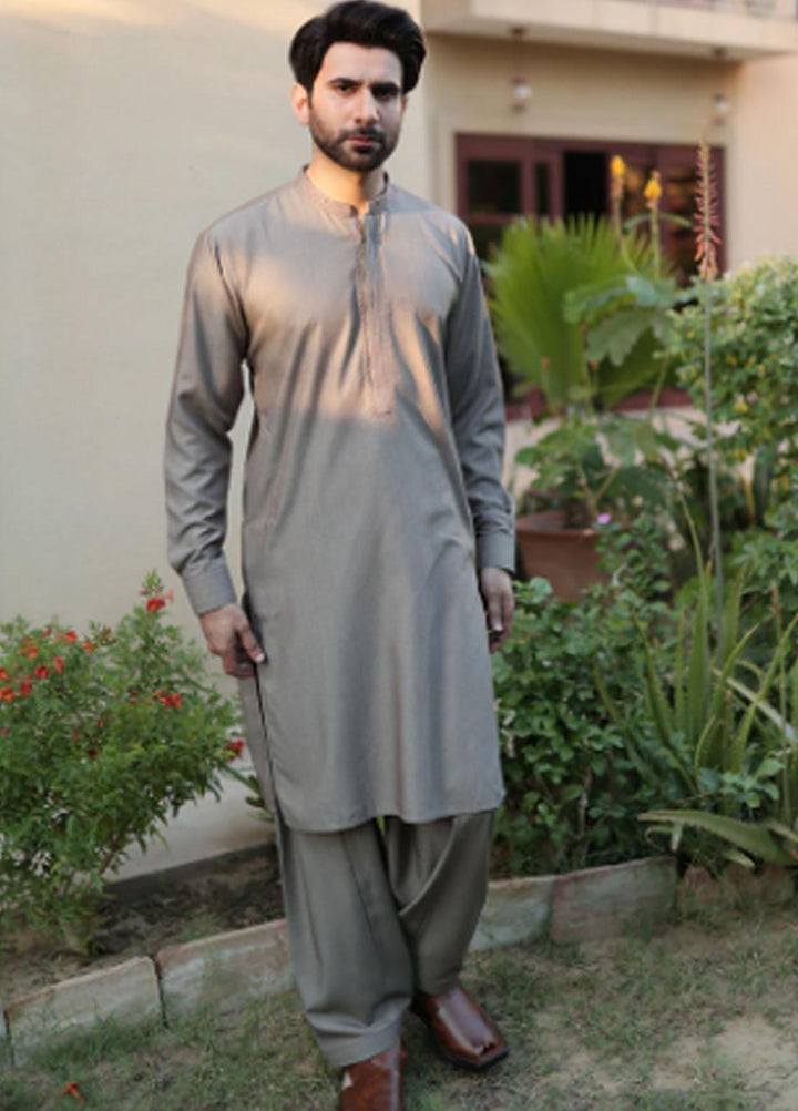 Stylish Wash N Wear Formal Kameez Shalwar for Men -  C-9524