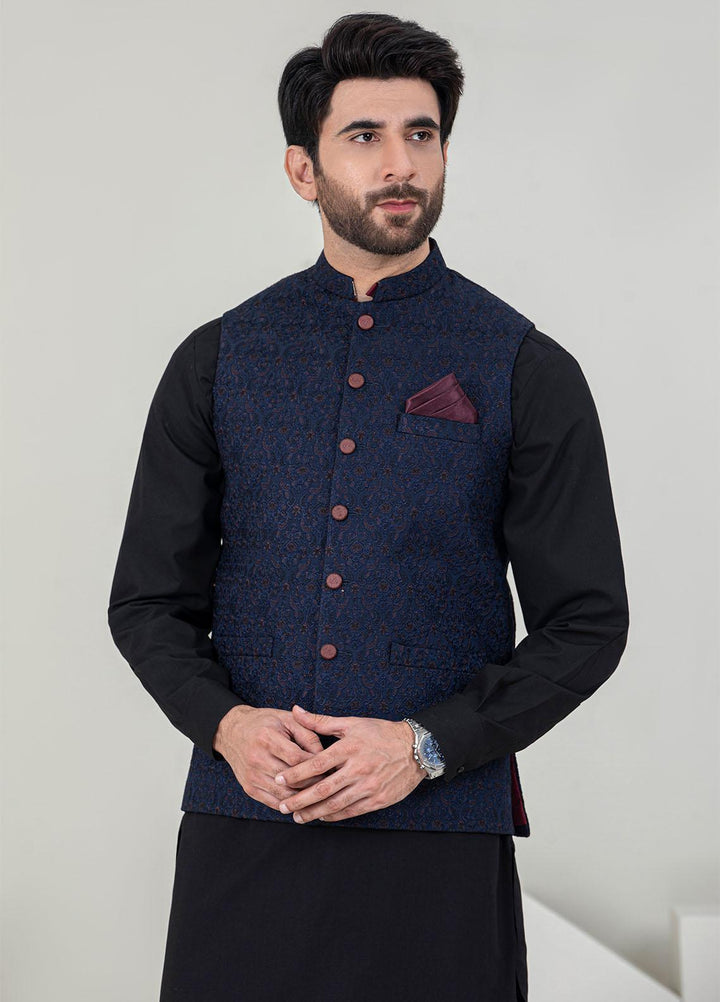 Stylish Missouri Formal 3 Piece for Men -  W-1693 Dark Blue