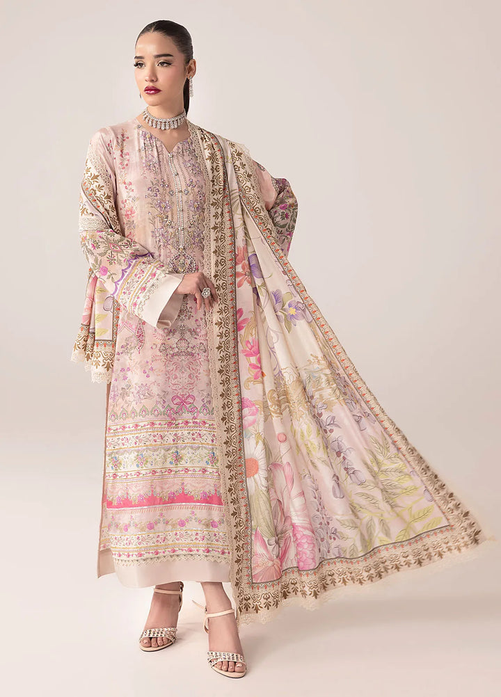 Suay by Sahane Handwork Silk Suits Unstitched 3 Piece SNE25S CT-15005 Zade - Silk Collection