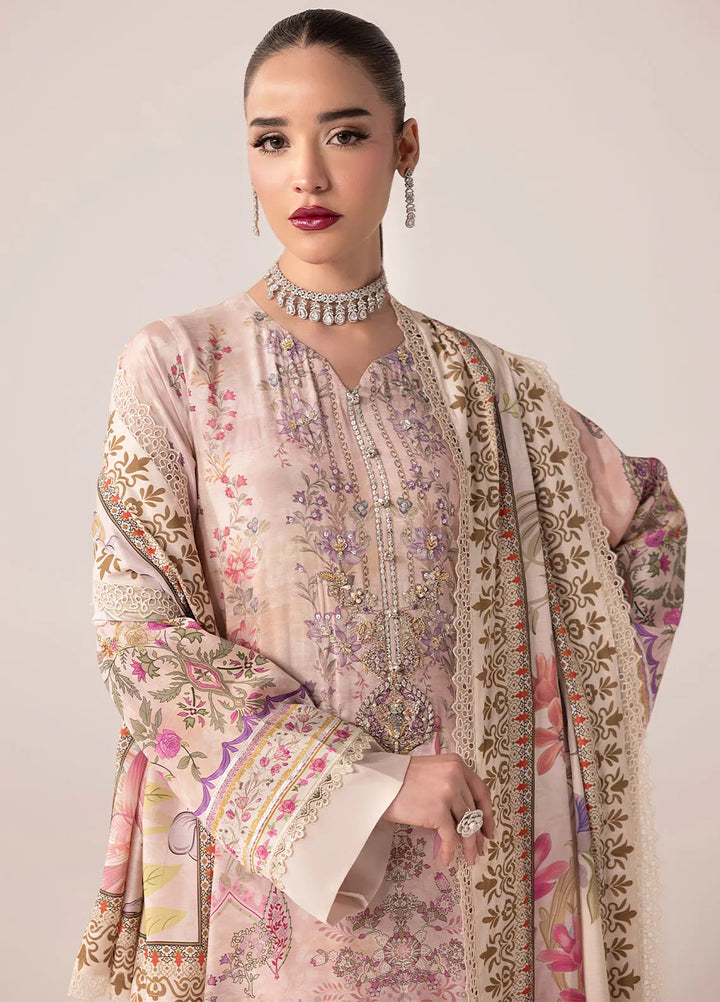 Suay by Sahane Handwork Silk Suits Unstitched 3 Piece SNE25S CT-15005 Zade - Silk Collection