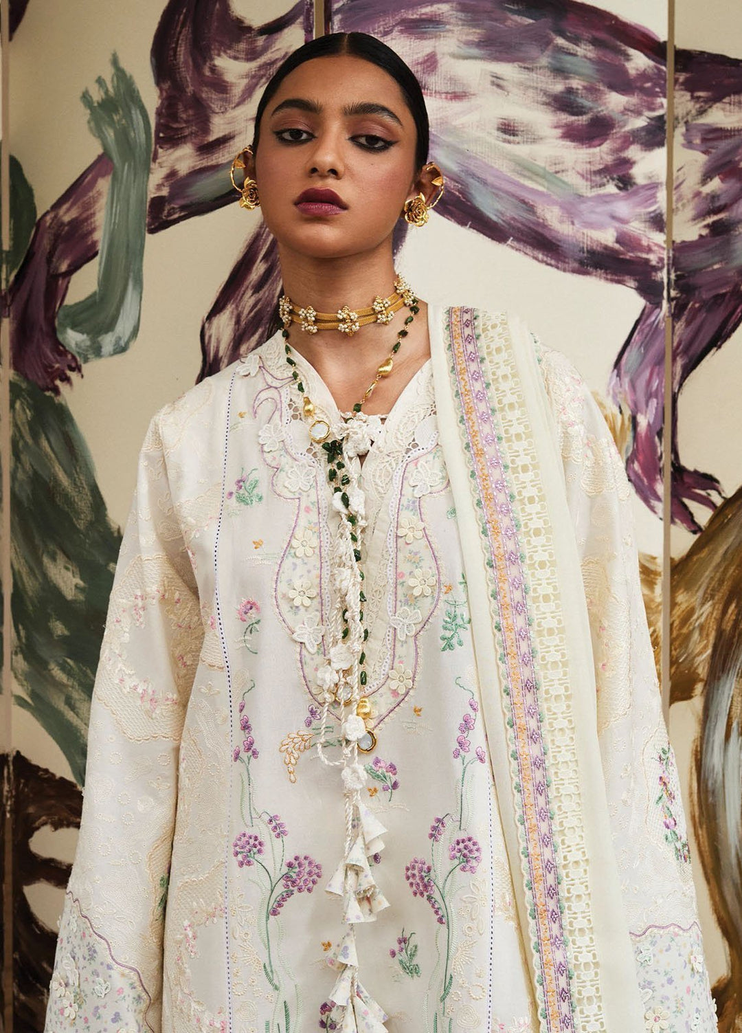 Suffuse by Sana Yasir Embroidered Lawn Suits Unstitched 3 Piece SSY25EL Jara - Summer Collection