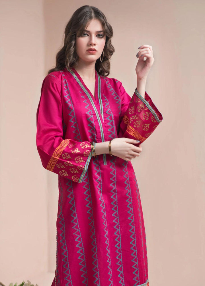 Sultanam Casual Pret  Cotton 2 Piece Dress SUL23RTW Kandahani