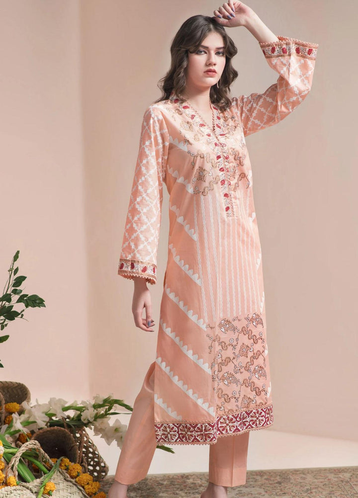 Sultanam Casual Pret  Cotton 2 Piece Dress SUL23RTW Kutlak
