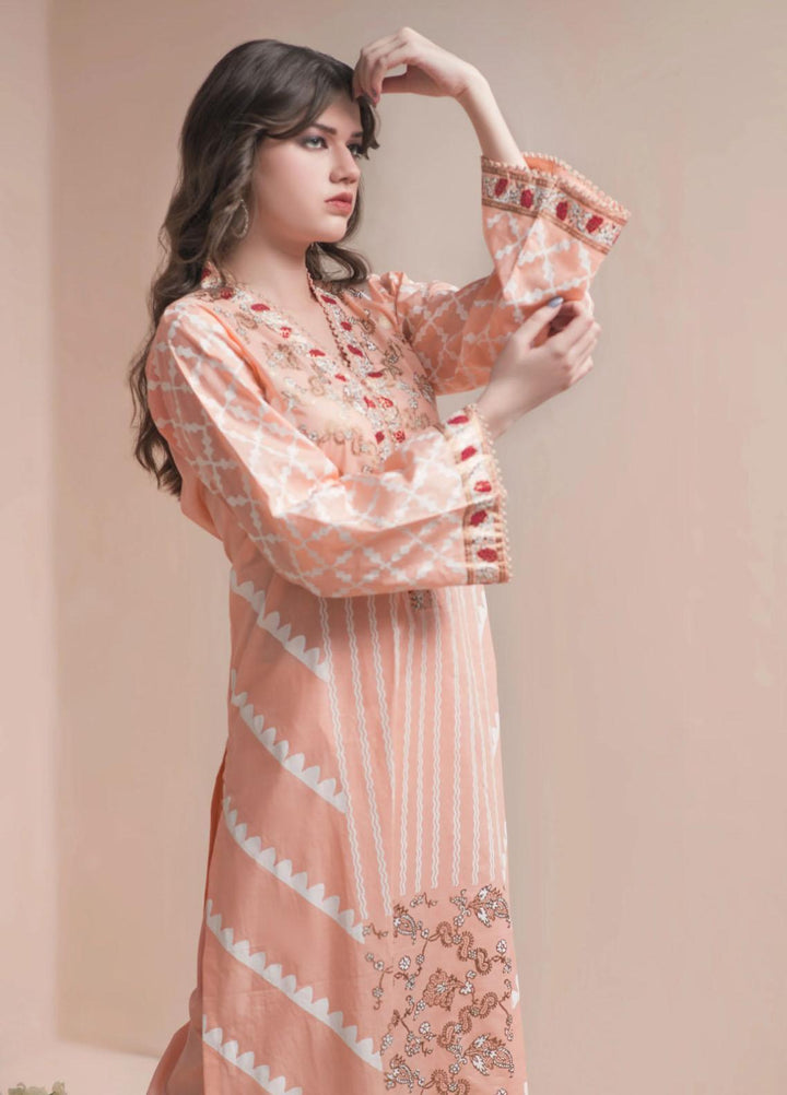 Sultanam Casual Pret  Cotton 2 Piece Dress SUL23RTW Kutlak