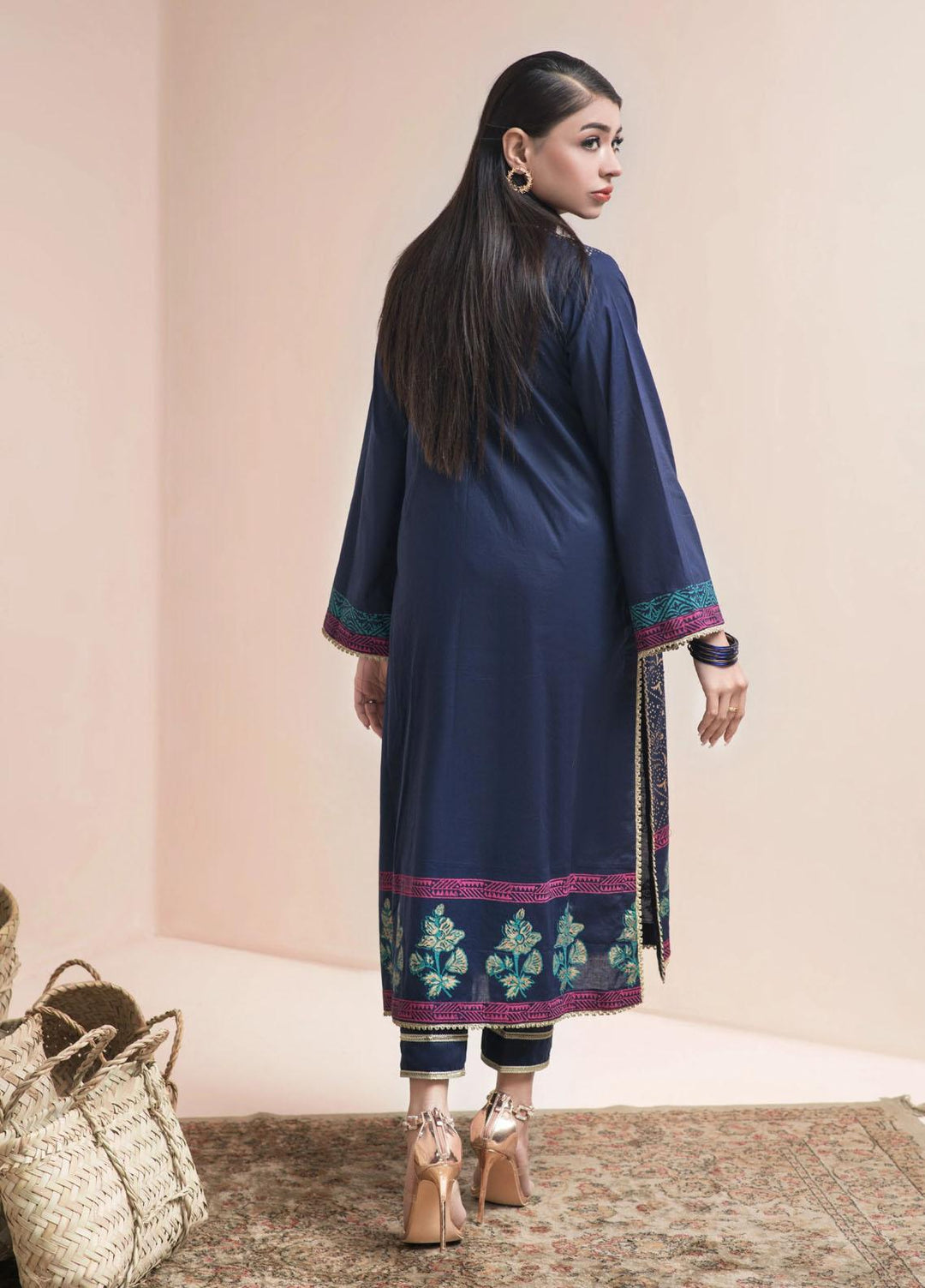 Sultanam Casual Pret  Cotton 2 Piece Dress SUL23RTW Bega