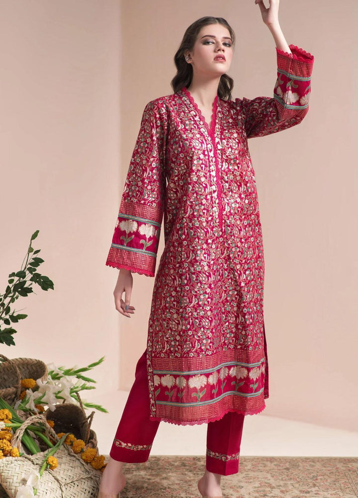Sultanam Casual Pret  Cotton 2 Piece Dress SUL23RTW Nigar