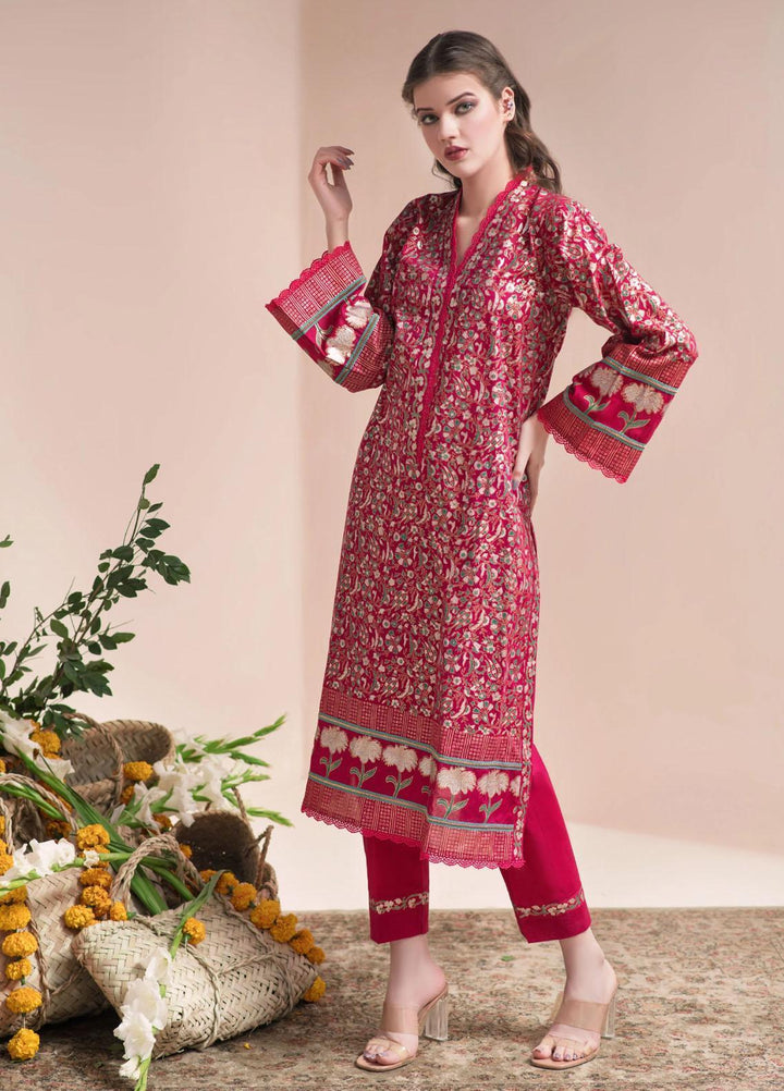 Sultanam Casual Pret  Cotton 2 Piece Dress SUL23RTW Nigar