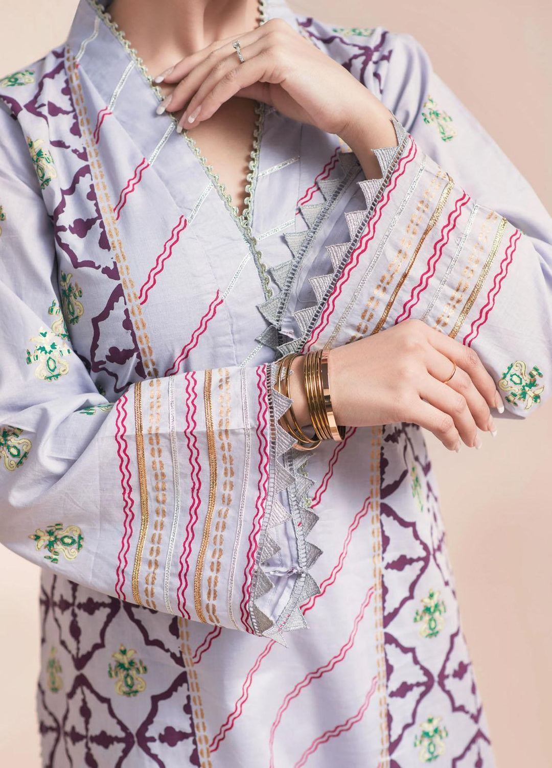 Sultanam Casual Pret  Cotton 2 Piece Dress SUL23RTW Sahiba