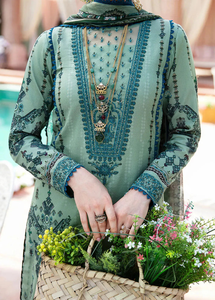 Summer Glow by Gulaal Embroidered Lawn Suit Unstitched 3 Piece GL24SG D-05 Anadiya - Summer Collection