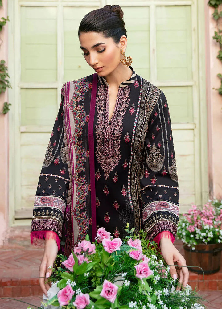 Summer Glow by Gulaal Embroidered Lawn Suit Unstitched 3 Piece GL24SG D-06 Andrea - Summer Collection