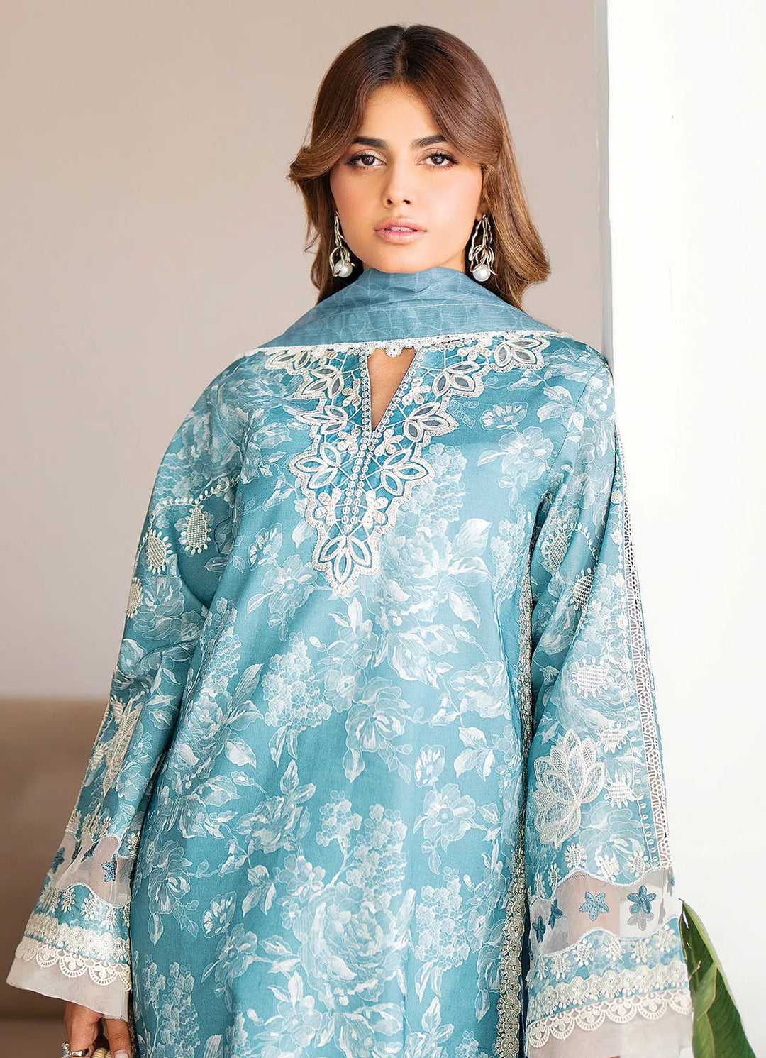 Summer Soriee By Xenia Embroidered Lawn Suit Unstitched 3 Piece ZE24SS Vizeh - Summer Collection