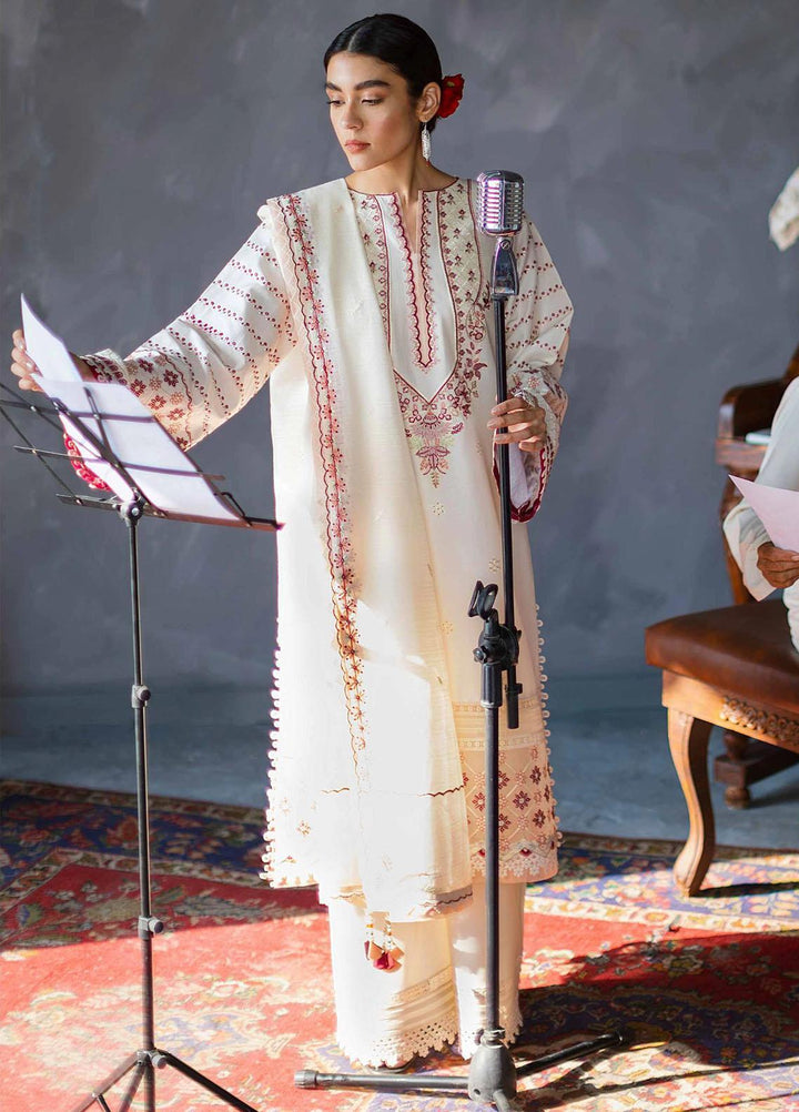 Sunehray Din By Seran Embroidered Lawn Suits Unstitched 3 Piece SRN23SD D-05 Roshan - Festive Collection