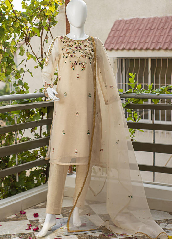 Zebaqi Pret Luxury Organza 3 Piece ZBQ21SL Ashqr