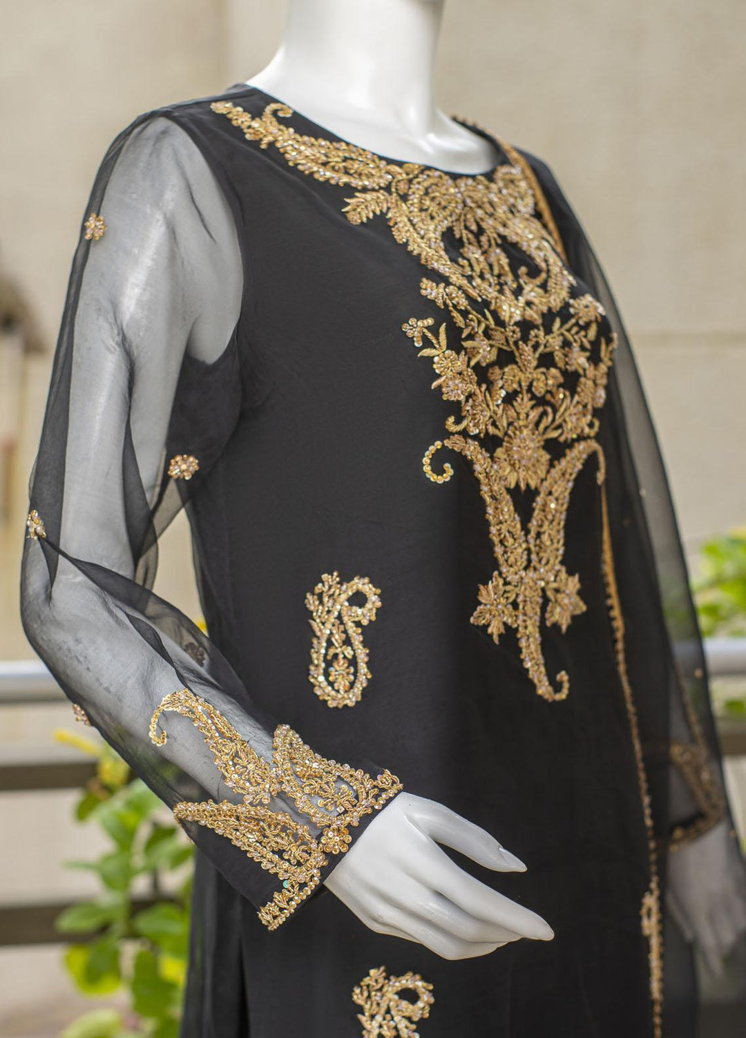 Zebaqi Pret Luxury Organza 3 Piece ZBQ21SL Fanaa