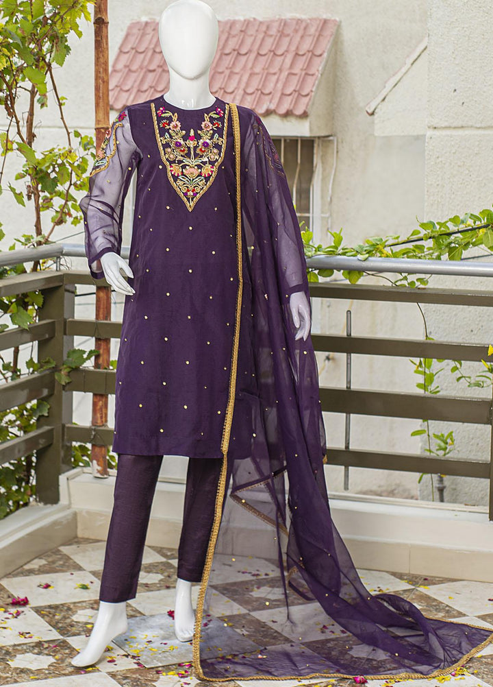 Zebaqi Pret Luxury Organza 3 Piece ZBQ21SL Hayat