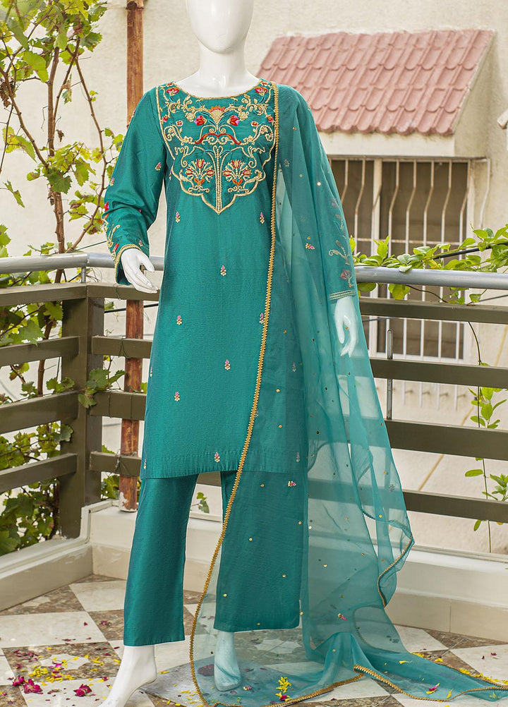 Zebaqi Pret Luxury Organza 3 Piece ZBQ21SL Heena