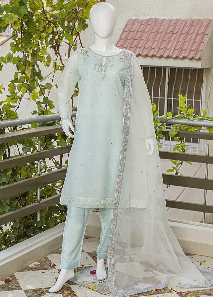 Zebaqi Pret Luxury Organza 3 Piece ZBQ21SL Raya