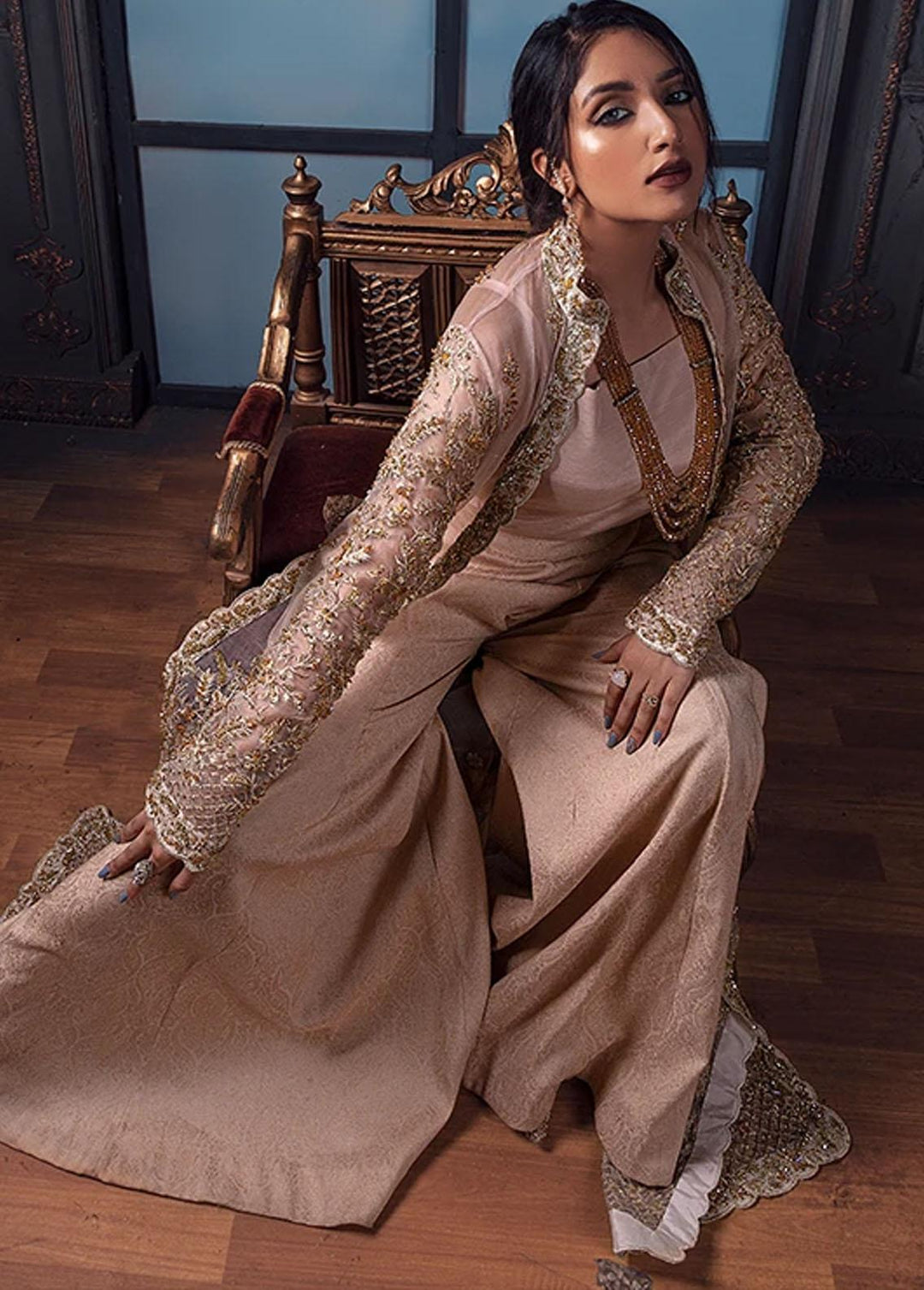 Surmai Pret Luxury Organza 3 Piece Suit SUR21D SWC-02