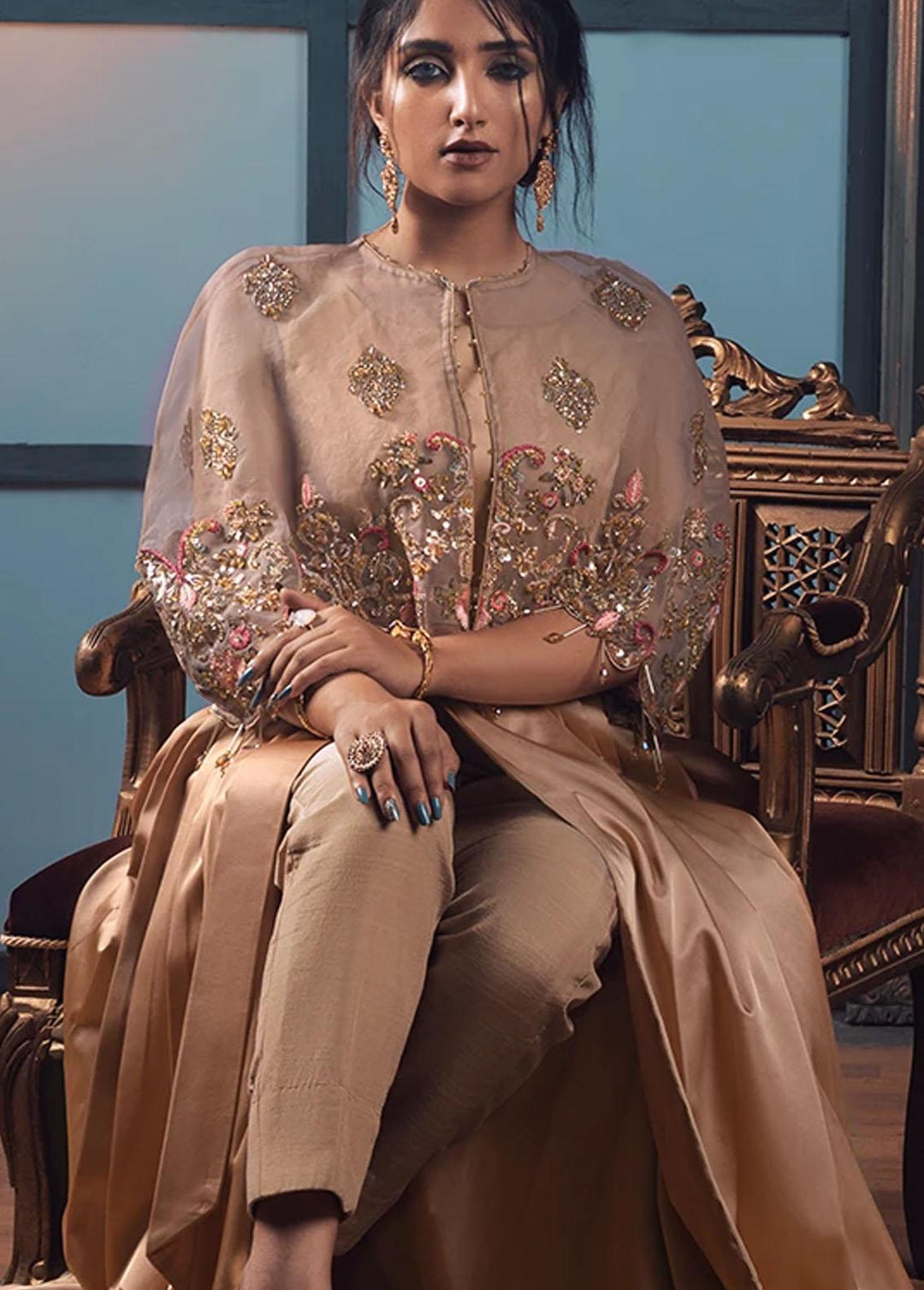Surmai Pret Luxury Organza 3 Piece Suit SUR21D SWC-04