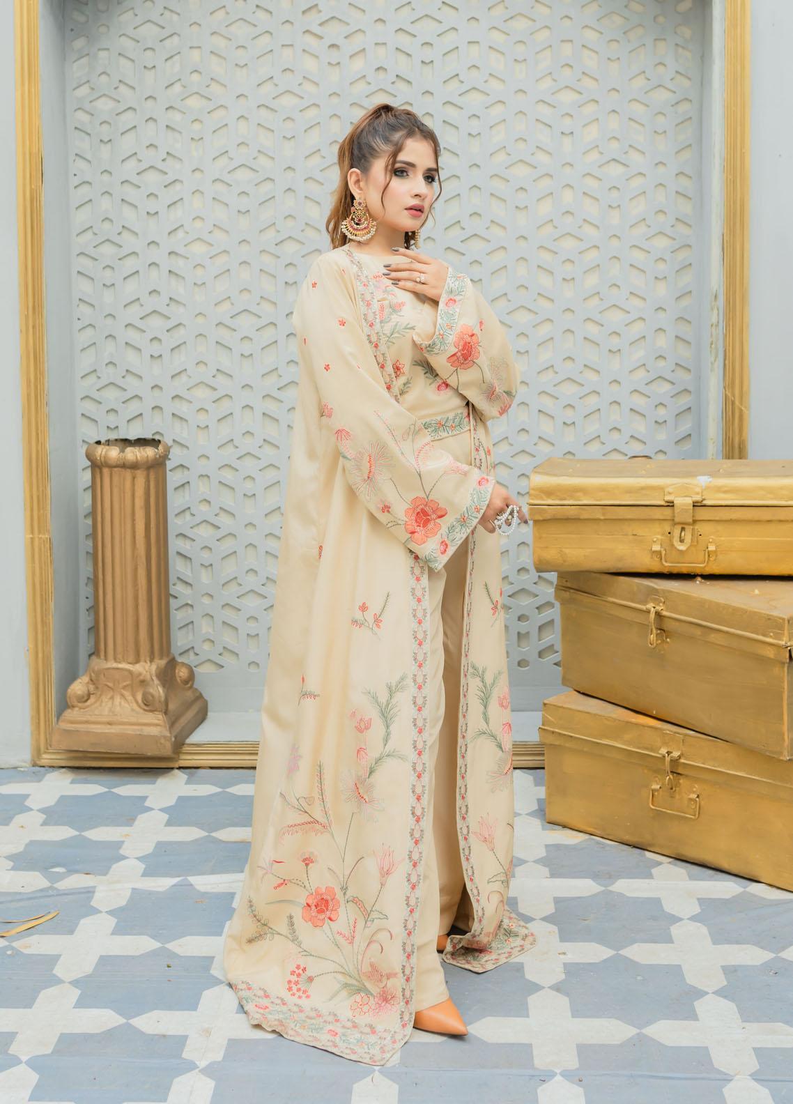 Surmai Luxury Pret Grip 3 Piece Dres SUR22PR ETHEREAL GRACE SLP-02 ...