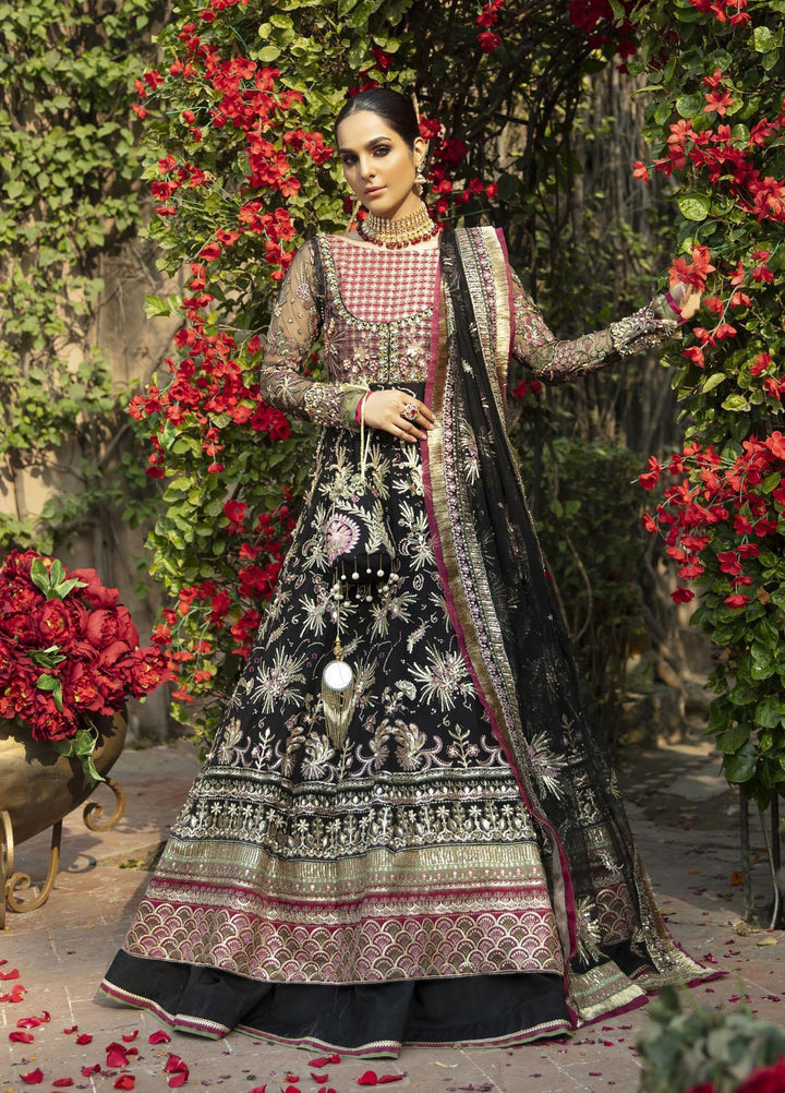 Surmaya By Avyana Embroidered Net Suits Unstitched 4 Piece Shabab - Wedding Formal Collection