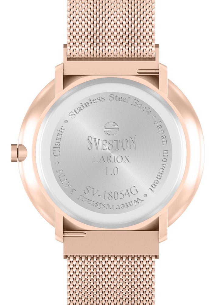Sveston Refined   Watch SVT22W Sveston Lariox SV-18054 Rose Gold - Prestigious Mens Watches