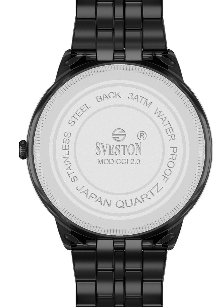 Sveston Refined   Watch SVT22W SVESTON MODICCI 2.0 Black - Prestigious Mens Watches