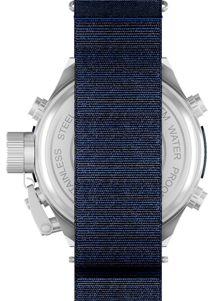 Sveston Refined   Watch SVT22W SVESTON ZODDOK 1.0 SILVER NAVY BLUE - Prestigious Mens Watches
