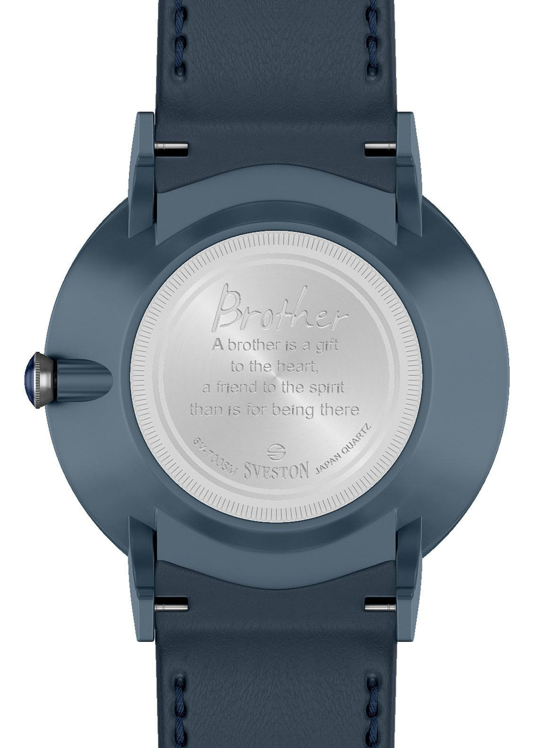Sveston Refined   Watch SVT22W Sveston Professor SV-7008 Navy Roman - Prestigious Mens Watches
