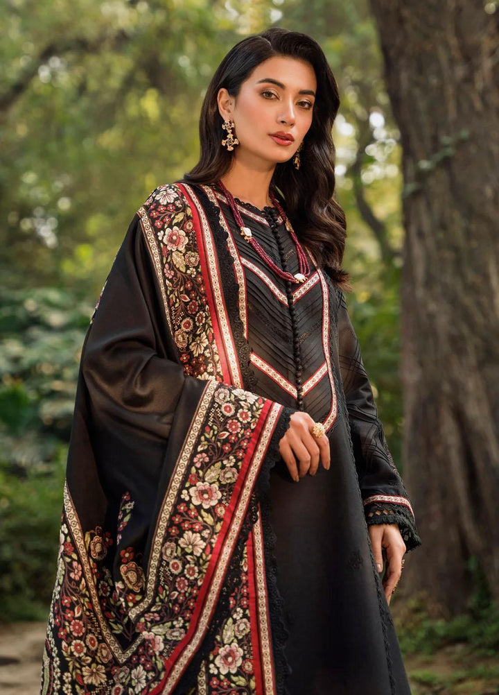Sable Vogue Embroidered Dobby Suits Unstitched 3 Piece SV23WU SWC-07-23 - Winter Collection