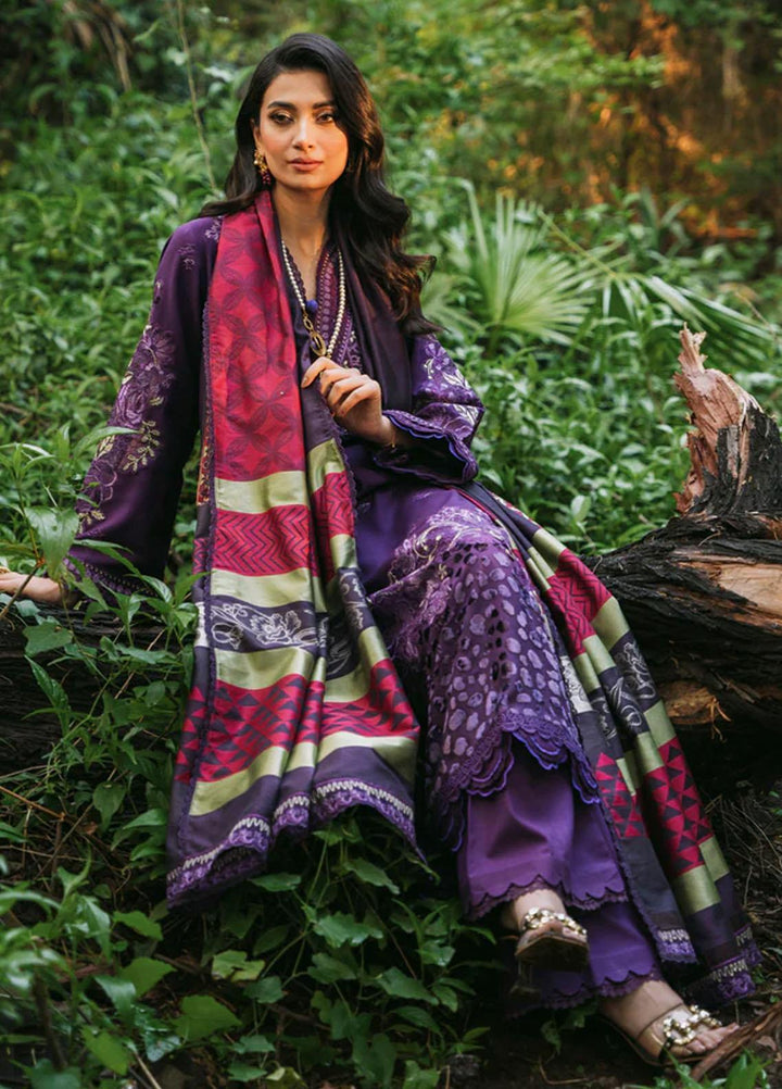 Sable Vogue Embroidered Karandi Suits Unstitched 3 Piece SV23WU SWC-08-23 - Winter Collection