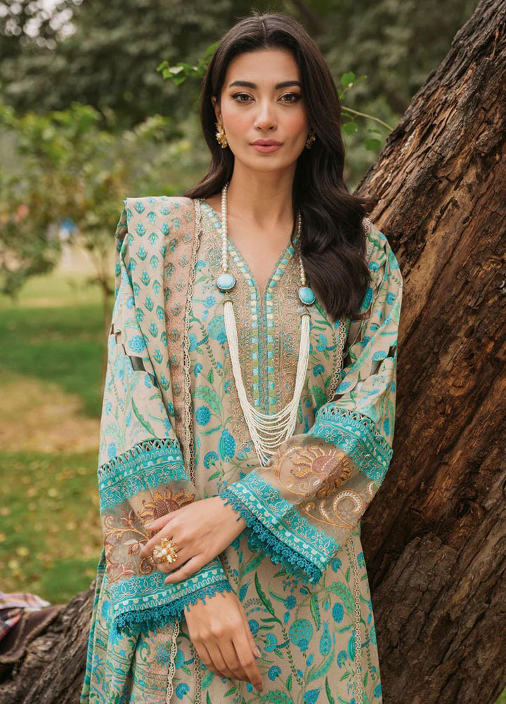 Sable Vogue Embroidered Dobby Suits Unstitched 3 Piece SV23WU SWC-10-23 - Winter Collection