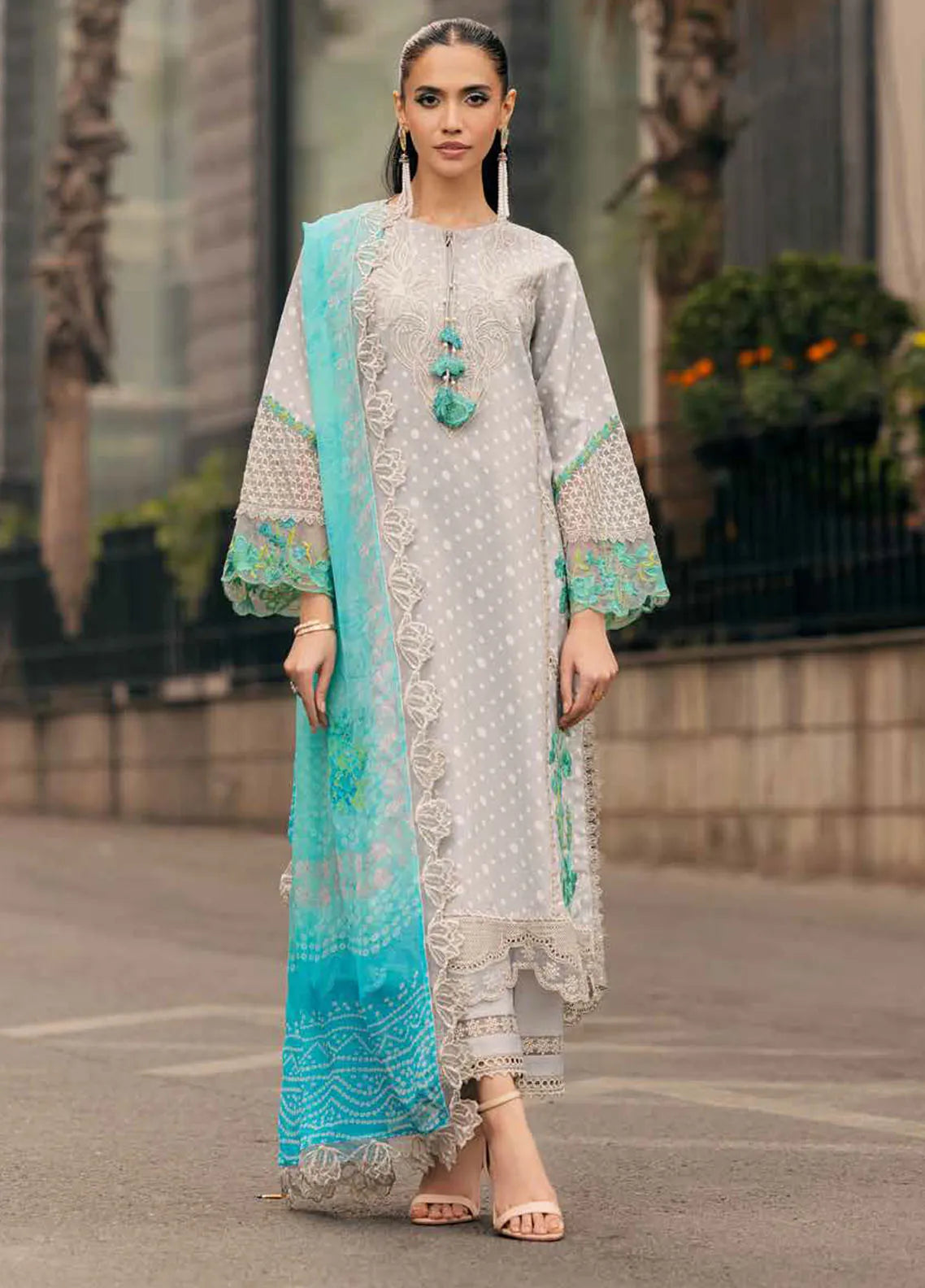 Swissmiss by Charizma Embroidered Swiss Viole Suit Unstitched 3 Piece ...