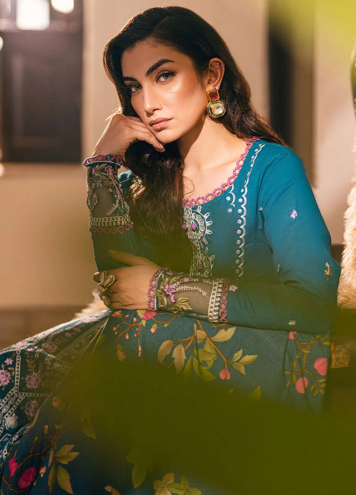 Symphony by Mushq Embroidered Karandi Suits Unstitched 3 Piece MQ24SP MW-KRN-06 Spiced Maple - Winter Collection
