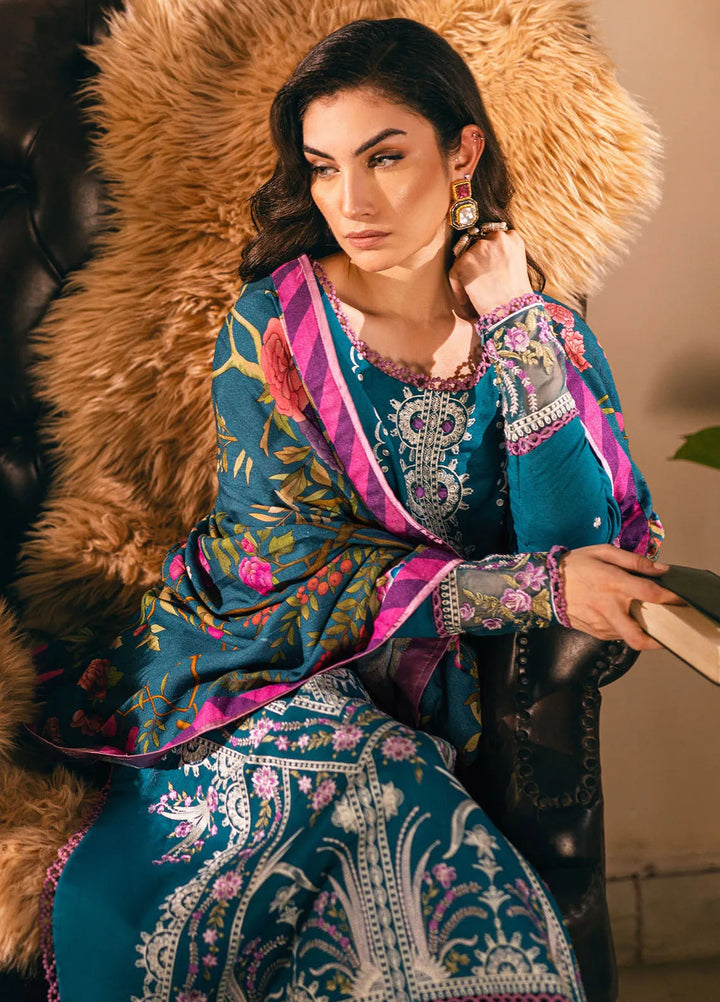 Symphony by Mushq Embroidered Karandi Suits Unstitched 3 Piece MQ24SP MW-KRN-06 Spiced Maple - Winter Collection