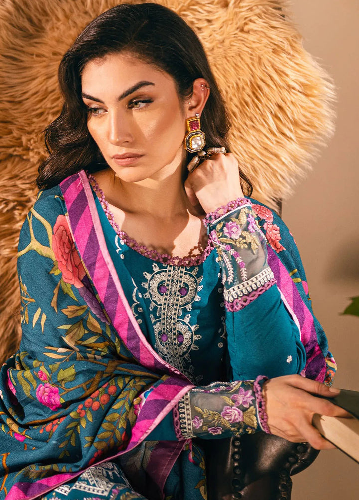 Symphony by Mushq Embroidered Karandi Suits Unstitched 3 Piece MQ24SP MW-KRN-06 Spiced Maple - Winter Collection